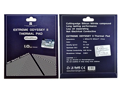 Термопрокладка Thermalright EXTREME ODYSSEY II 120x120x1мм 14.8 W/mK