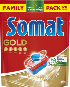 Таблетки для посудомийної машини Somat Gold Голд 120 шт (9000101808803)