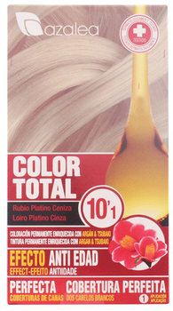 Фарба для волосся з окислювачем Azalea Color Total 10.1 Ash Blonde Hair Platinum 100 мл (8420282037549)