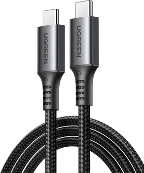 Кабель зарядный UGREEN USB C to USB C Charger Cable 100W кабель для быстрой зарядки 2 м Black (US555)