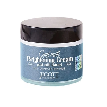 Осветляющий крем для лица Jigott Козье молоко GOAT MILK Whitening Cream 70 мл 8809210034131