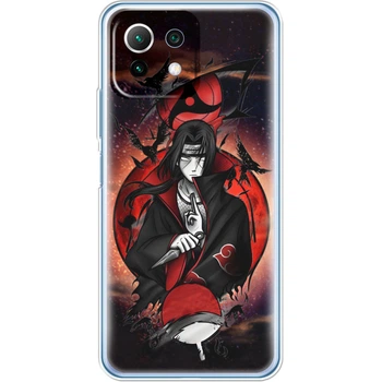 Силіконовий Чохол з Картинкою для Xiaomi Mi 11 Lite 5G NE Принт (Аніме Ітачі, Anime Itachi) (042128-ysm002)