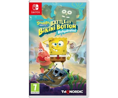 SpongeBob SquarePants: Battle for Bikini Bottom - Rehydrated (русская версия) (Nintendo Switch)