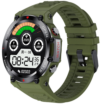 Чоловічий годинник Modfit Titan Army Green 35 мм