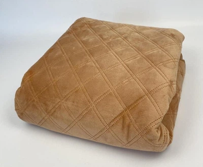 Покрывало ТЕП Velour (Велюр) 240х260 Кофейное Ромб прямой