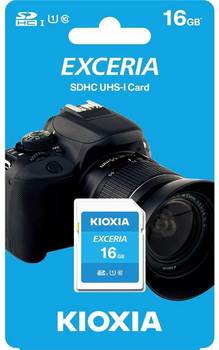 Karta pamięci Kioxia Exceria SDHC 16 GB Class 10 UHS-I (LNEX1L016GG4)