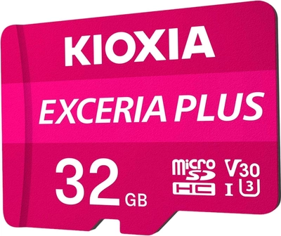 Karta pamięci Kioxia Exceria Plus 32 GB MicroSDHC Class 10 UHS-I (LMPL1M032GG2)