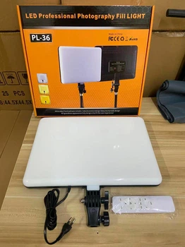 Комплект LED света для фотосъемки 14" с регулируемой яркостью и цвета USB с пультом