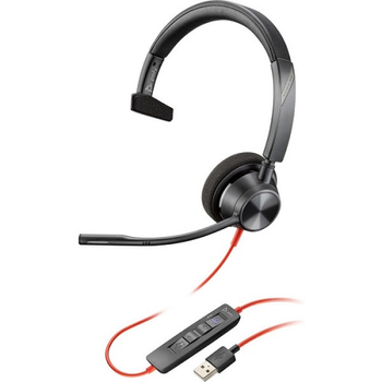 Гарнитура Poly BlackWire C3310-M USB-A/2.17 м/32Ом/HS Mono Black (767F6AA)