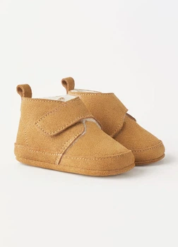 Пинетки для девочки Zara 0-3 мес Коричневый (ZLK-8875-230-Brown)