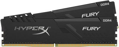 Оперативная память HyperX DDR4-2666 8192MB PC4-21300 (Kit of 2x4096) Fury Black (HX426C16FB3K2/8)