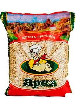 Крупа гречка зеленая ТМ "Ярка" фасовка 1кг (177789)