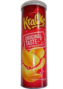 Чипсы картофельные Оригинал ТМ "Kracks" 160г (166745)