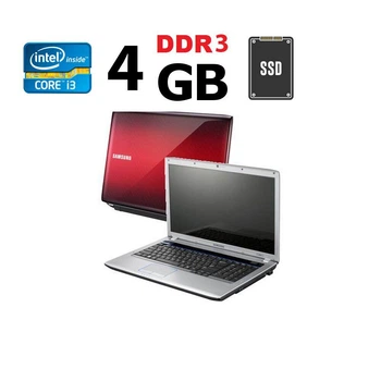Ноутбук Samsung E372 / 17.3" (1600x900) TN / Intel Core i3-370M (2 (4) ядра по 2.4 GHz) / 4 GB DDR3 / 128 GB SSD / Intel HD Graphics / WebCam б/в
