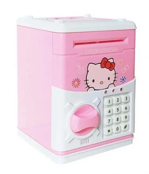 Копилка сейф с кодовым замком электронная Hello Kitty (SH7710757)