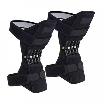 Коленные стабилизаторы подколенные бионические Black Powerknee Nasus Sports Pro для поддержки коленного сустава (SH771607)