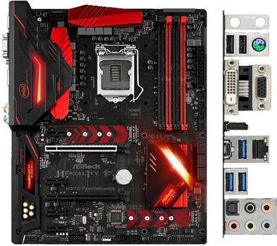 Материнская плата ASRock Fatal1ty H270 Performance (s1151, Intel H270, ATX) б/у