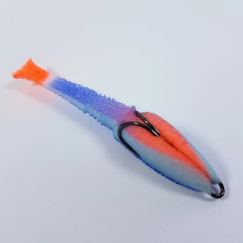 Поролоновая приманка профмонтаж Dancing Fish 4" col.115 поролоновые приманки на щуку