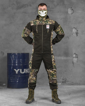 Тактичний весняний костюм Гірка 2XL олива+мультикам (85895)