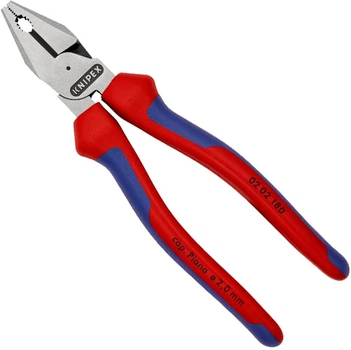 Плоскогубці Knipex комбіновані особливої міцності 180 мм (02 02 180)