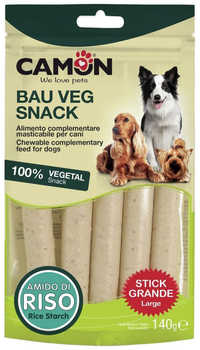 Pałeczki dla psów Camon Dental Snack z ryżu 13 cm 140 g (8019808188706)