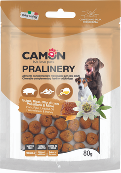 Przysmak dla psów Camon Pralinery z szynką marakują i miodem 80 g (8019808227160)