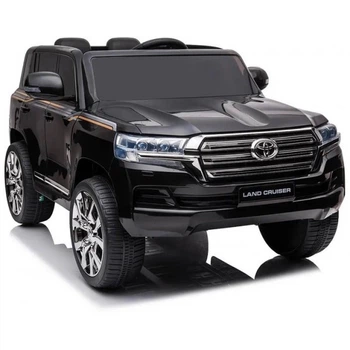 Дитячий електромобіль Bambi Toyota Land Cruiser 200 JJ2022B 2 мотори по 35W, 2 місця, 12V7AH, MP3, USB Black