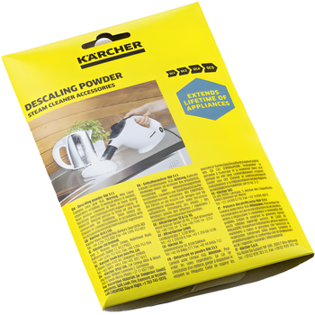 Засіб Karcher RM 511 для видалення накипу (антинакипін порошковий), 6х17 г