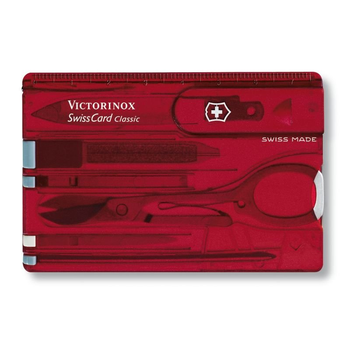 Складаний швейцарський ніж-карта Victorinox Swisscard 10 in 1 Vx07100.TB1