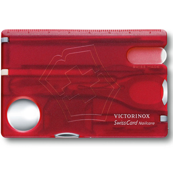 Складной швейцарский нож-карта Victorinox Swisscard Nailcare 13 in 1 Vx07240.T