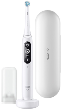 Электрическая зубная щетка Oral-B (iO8 White Alabaster)