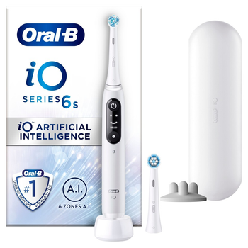 Электрическая зубная щетка Oral-B iO Series 6 White (4210201427407)