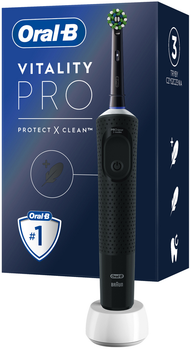 Электрическая зубная щетка Oral-B Vitality Pro Protect X Clean D103 Black