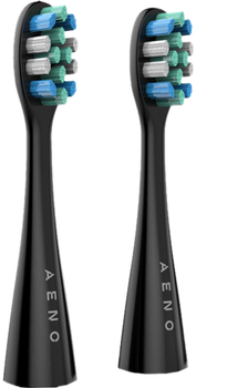 Насадки для зубних щіток AENO ADB0002S/ADB0001S, чорні (2шт)