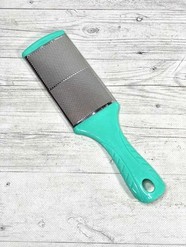 Терка педикюрная двухсторонняя YC-J15, зеленая