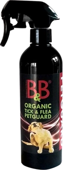 Organiczny preparat na kleszcze i pchły dla psów B&B Organic Tick & Flea Pet Guard 500 ml (5711746009107)