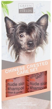 Набір для догляду для собак Greenfields Chinese Crested Care Set 2 x 250 мл (8718836723391)