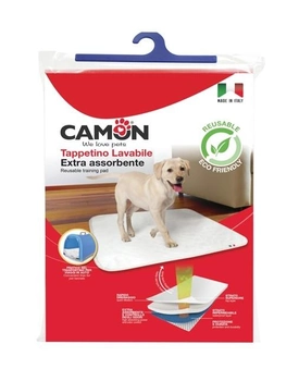 Поглинаючий килимок для привчання до туалету Camon Багаторазовий 70 x 90 cм (8019808170084)