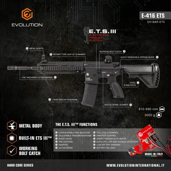 Штурмова гвинтівка HK416 E-416 [Evolution]