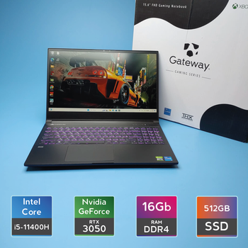 Ноутбук Gateway GGNC51518-BK (i5-11400H/RAM 16GB DDR4/SSD 512GB/RTX 3050) Б/В (7201)