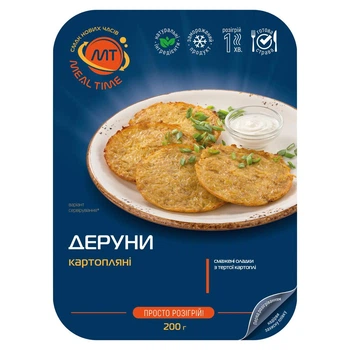 Деруни картопляні MealTime готова страва 200г