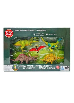 Набор Динозавры 5 фигурок комбинированный PlayTive