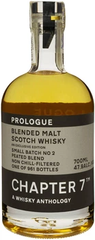 Віскі Prologue Peated Blended Malt Scotch Small Batch №2 0.7 л 47.9% в подарунковій упаковці (5060846370342)