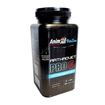 Хондропротектор AnimAll VetLine Arthrovet PRO для крупных пород собак 2 г, 250 таб.