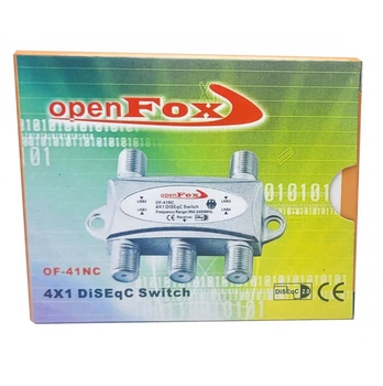 OpenFox OF-41NC DiSEqC 4/1 Переключатель коммутации спутникового ресивера и конвертера