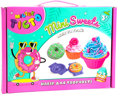 Набір для творчості Strateg Містер тісто Mini Sweets українською мовою (41008)(4823113861629)
