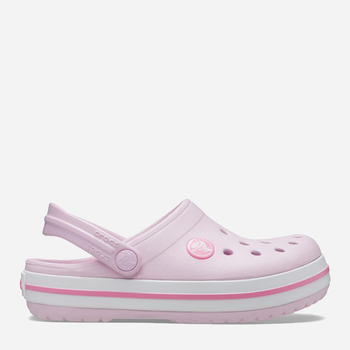 Дитячі крокси для дівчинки Crocs 207005-6GD 22-23 (C6) Світло-рожеві (191448738782)