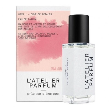 Мініатюрна парфумована вода унісекс L'Atelier Parfum Coeur de Petales 15 мл (3770017929010)