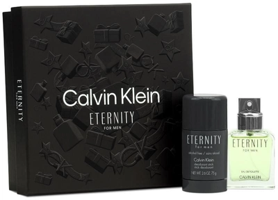 Набір чоловічий Calvin Klein Eternity Туалетна вода 50 мл + Кульковий дезодорант 75 мл (5709927552382)