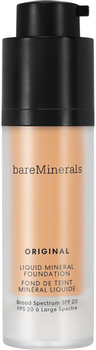 Тональний крем для обличчя Bare Minerals Original Liquid Mineral Foundation SPF 20 Golden Tan 20 30 мл (0098132576975)